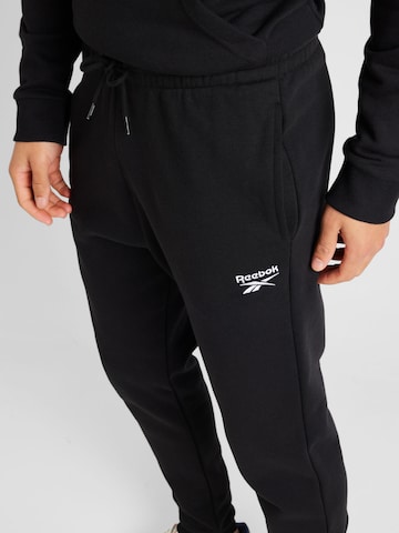 Regular Pantalon de sport Reebok en noir