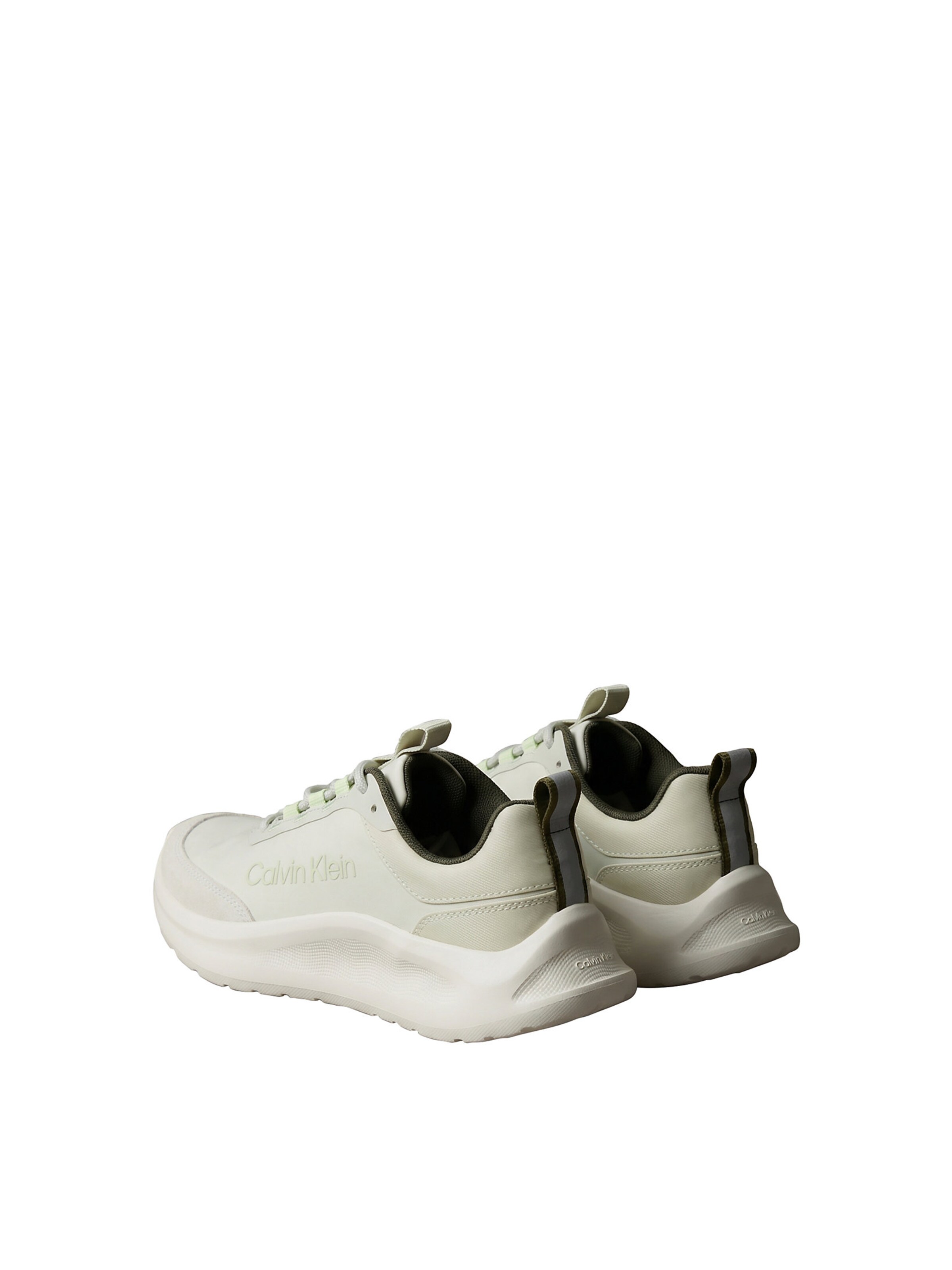 Baskets basses 'Lightweight Runner' Calvin Klein en vert