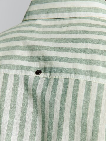 No Excess Regular fit Overhemd in Groen
