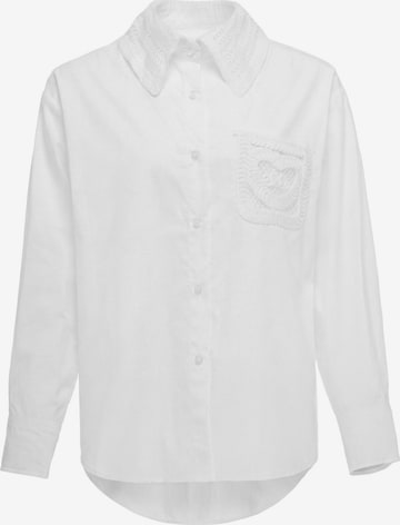 usha WHITE LABEL - Blusa em branco: frente