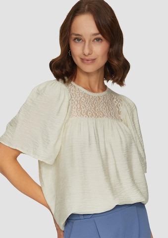 QS Bluse in Beige