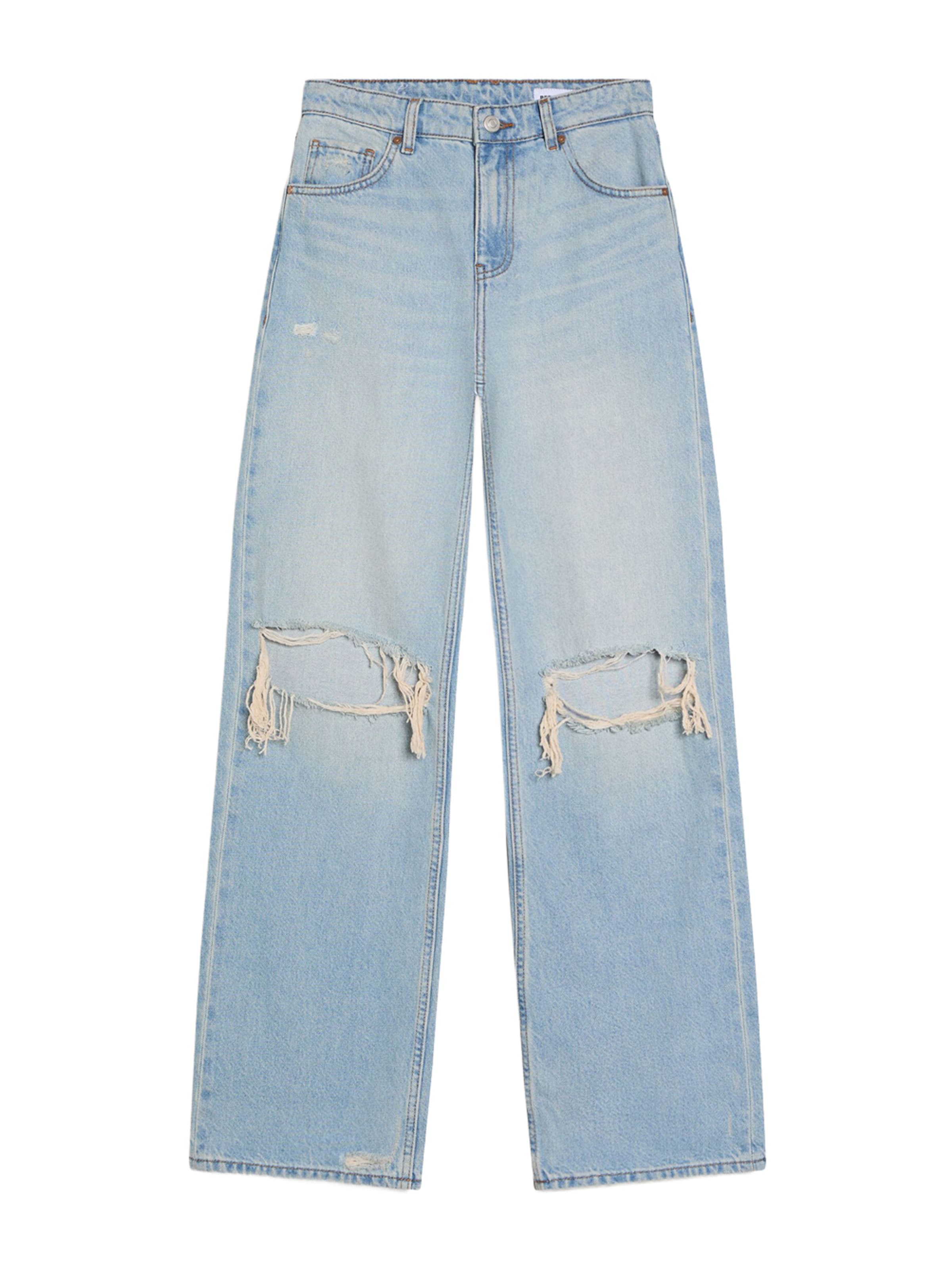 Bershka Jeans in de kleur Blauw denim, Productweergave