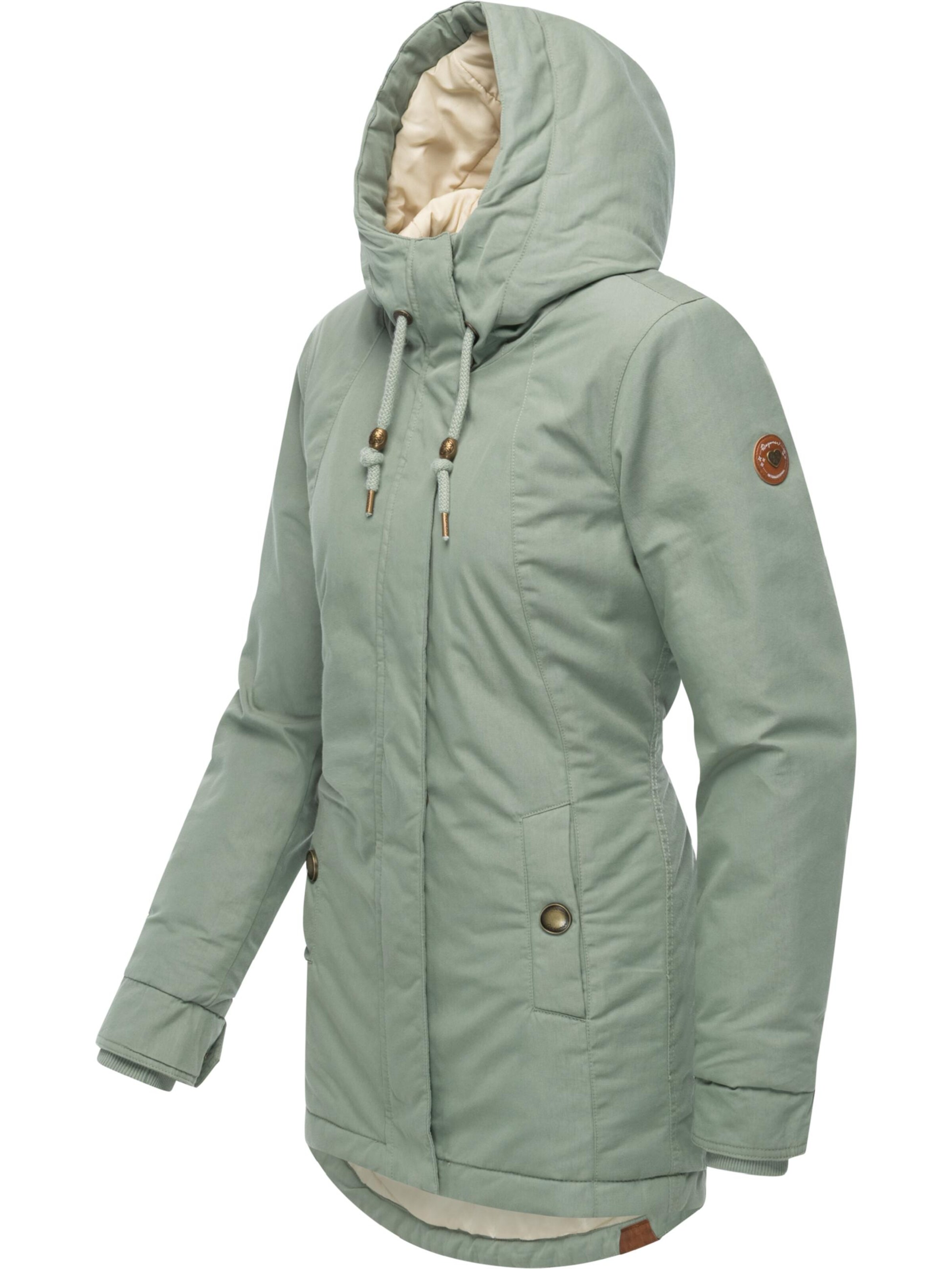 Ragwear Winterjas 'Monadena' in Groen