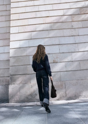 MANGO Strickjacke 'Asies' in Blau