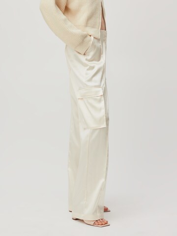 LeGer by Lena Gercke - regular Pantalón de pinzas 'Michelle' en blanco