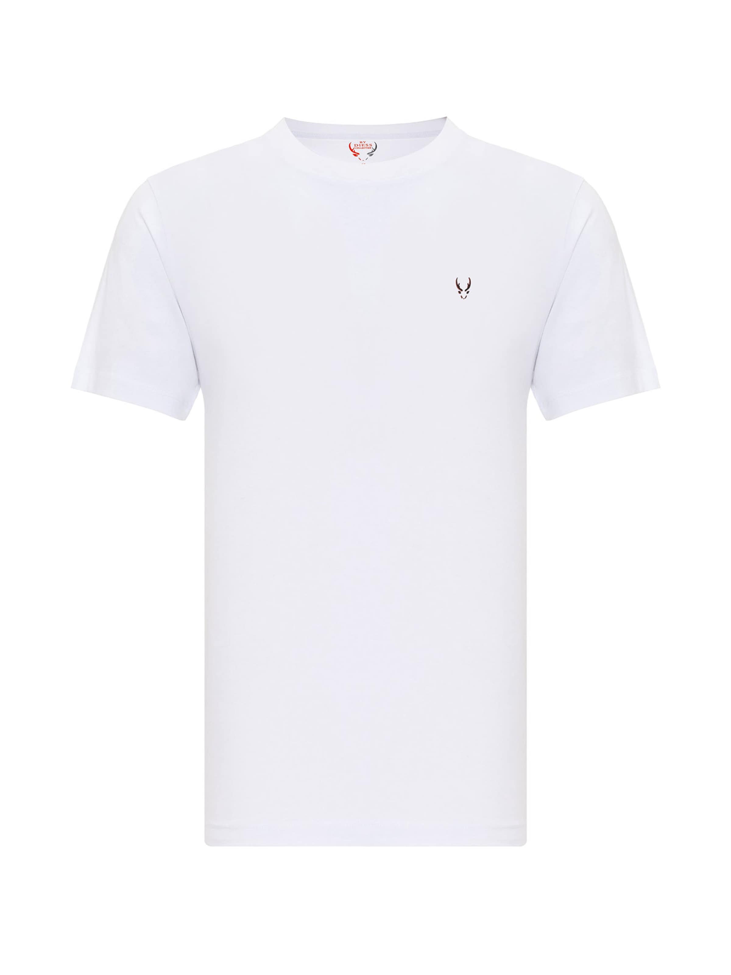By Diess Collection Shirt in Weiß: Vorderseite