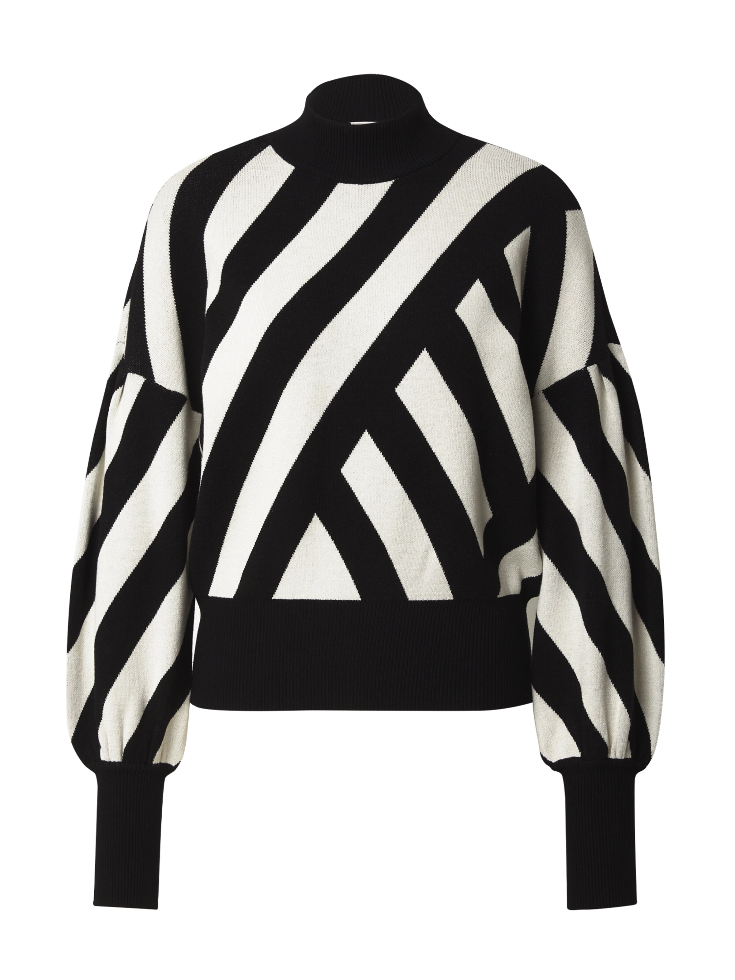 Pulover 'YASFonny' de la YAS pe negru: față