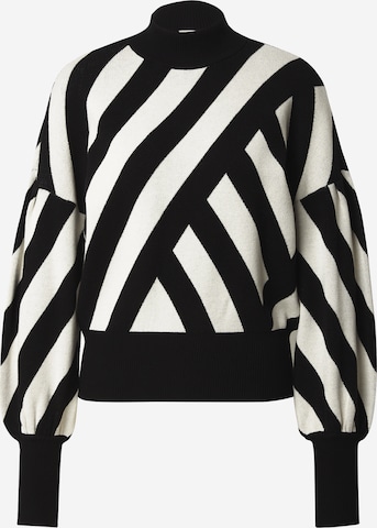 juoda YAS Megztinis 'YASFonny': priekis