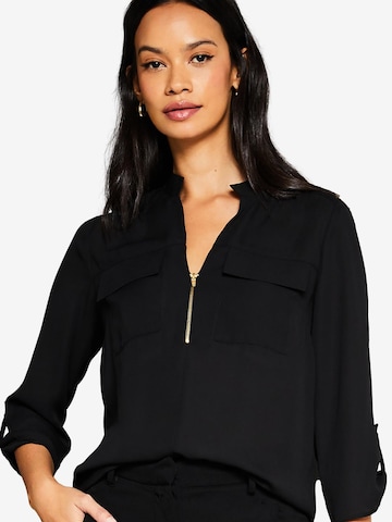 Lipsy Blouse in Black: front