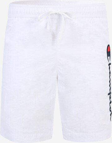 Champion Authentic Athletic Apparel Plavecké šortky – bílá: přední strana