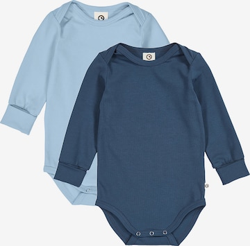 Müsli - Pijama entero/body en azul: frente