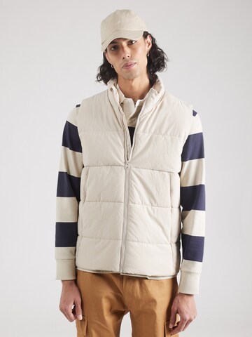 Gilet 'ONSGLOBAL' Only & Sons en gris : devant