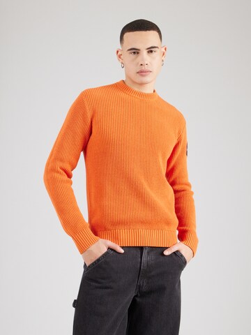 NAPAPIJRI Pullover 'D-GWICH' in Orange: Vorderseite