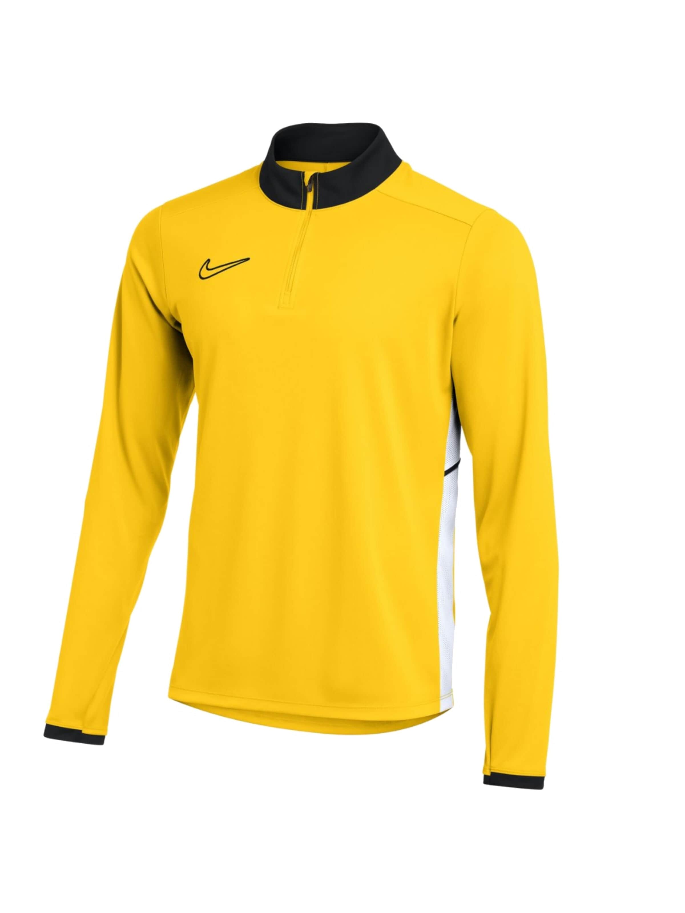 NIKE Sweatshirt 'Nike Dri-Fit Academy 25 Drill Top' in Geel: voorkant