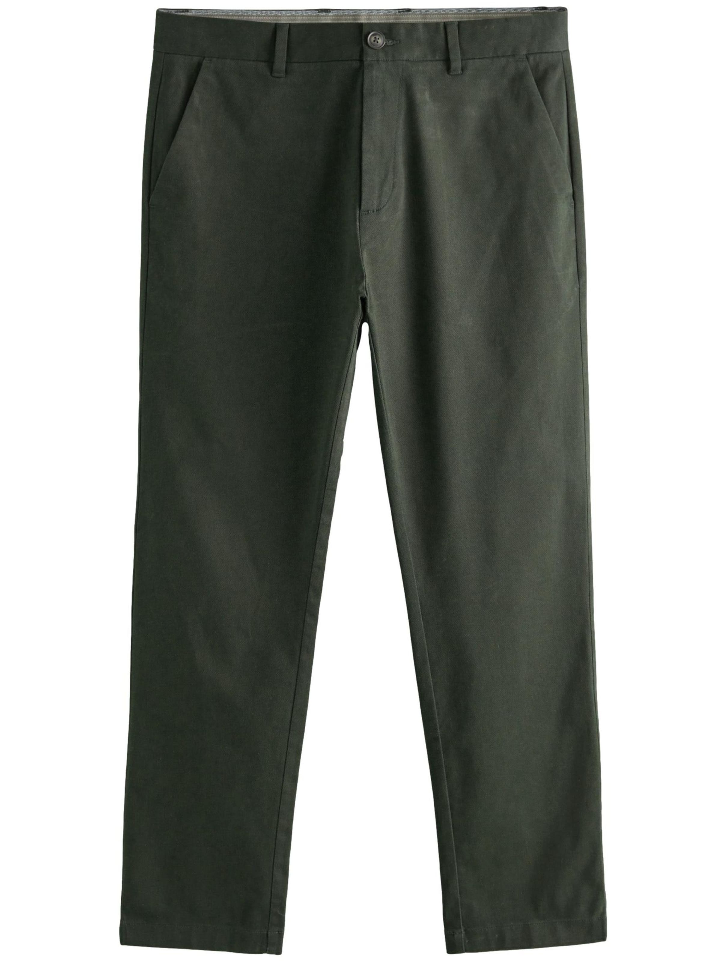 Next Chino trousers in Green: front