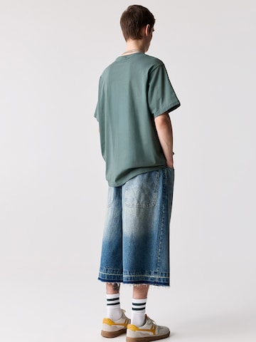 T-Shirt Pull&Bear en vert