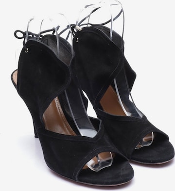Aquazzura Sandaletten 39,5 in Schwarz: Vorderseite
