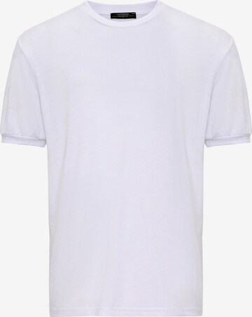 T-Shirt Antioch en blanc : devant