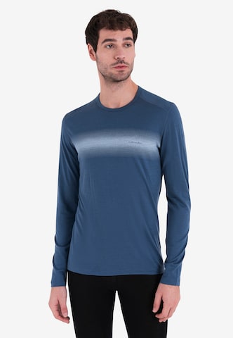 ICEBREAKER Λειτουργικό μπλουζάκι 'Oasis' σε μπλε: μπροστά