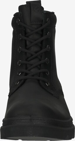 ECCO Lace-Up Ankle Boots 'Grainer' in Black