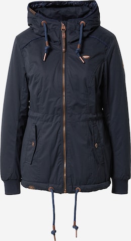 Ragwear Tussenparka 'DANKA' in Blauw: voorkant