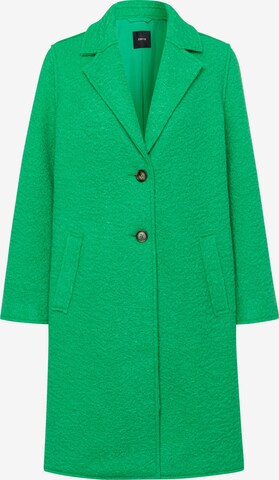 zero Between-Seasons Coat in Green: front