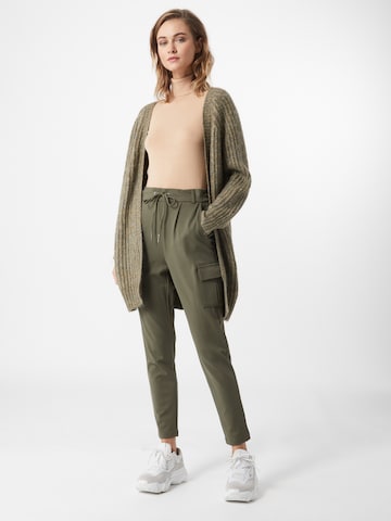 ONLY Tapered Cargohose 'Poptrash Easy' in Grün