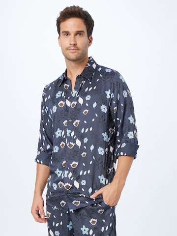 ABOUT YOU Limited - Ajuste regular Camisa 'Lenny' en azul: frente