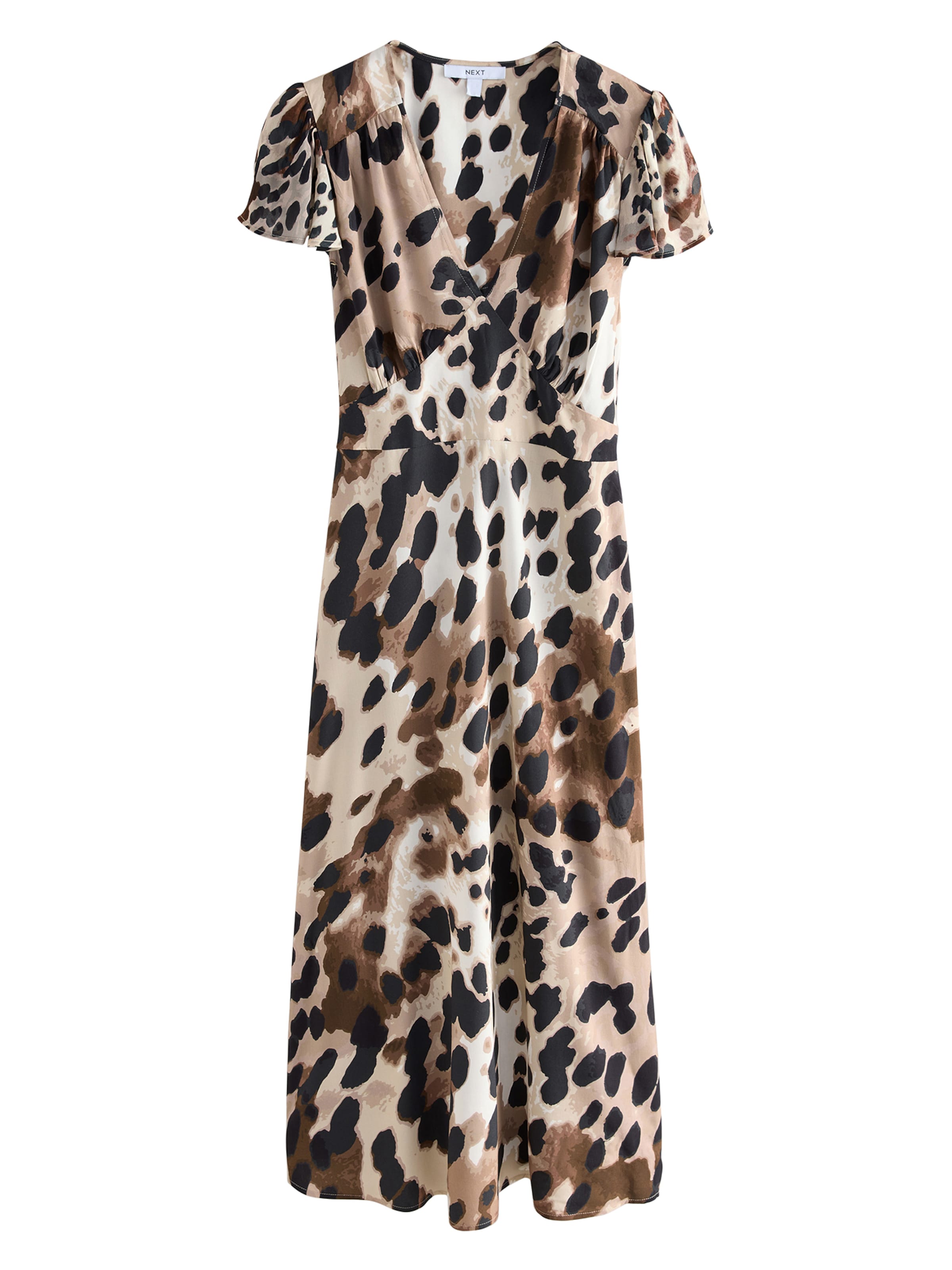 Next Šaty – hnědá: přední strana
