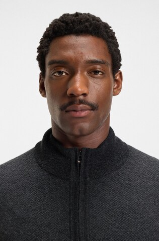 BOSS Knit Cardigan in Black