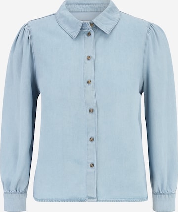 Only Petite Blouse 'BILLIE' in Blue: front