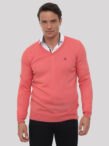 Pullover 'Erky' di Sir Raymond Tailor in rosa: frontale