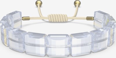 bézs / sárga / arany / ezüst / fehér Swarovski Karkötő 'Letra', Termék nézet