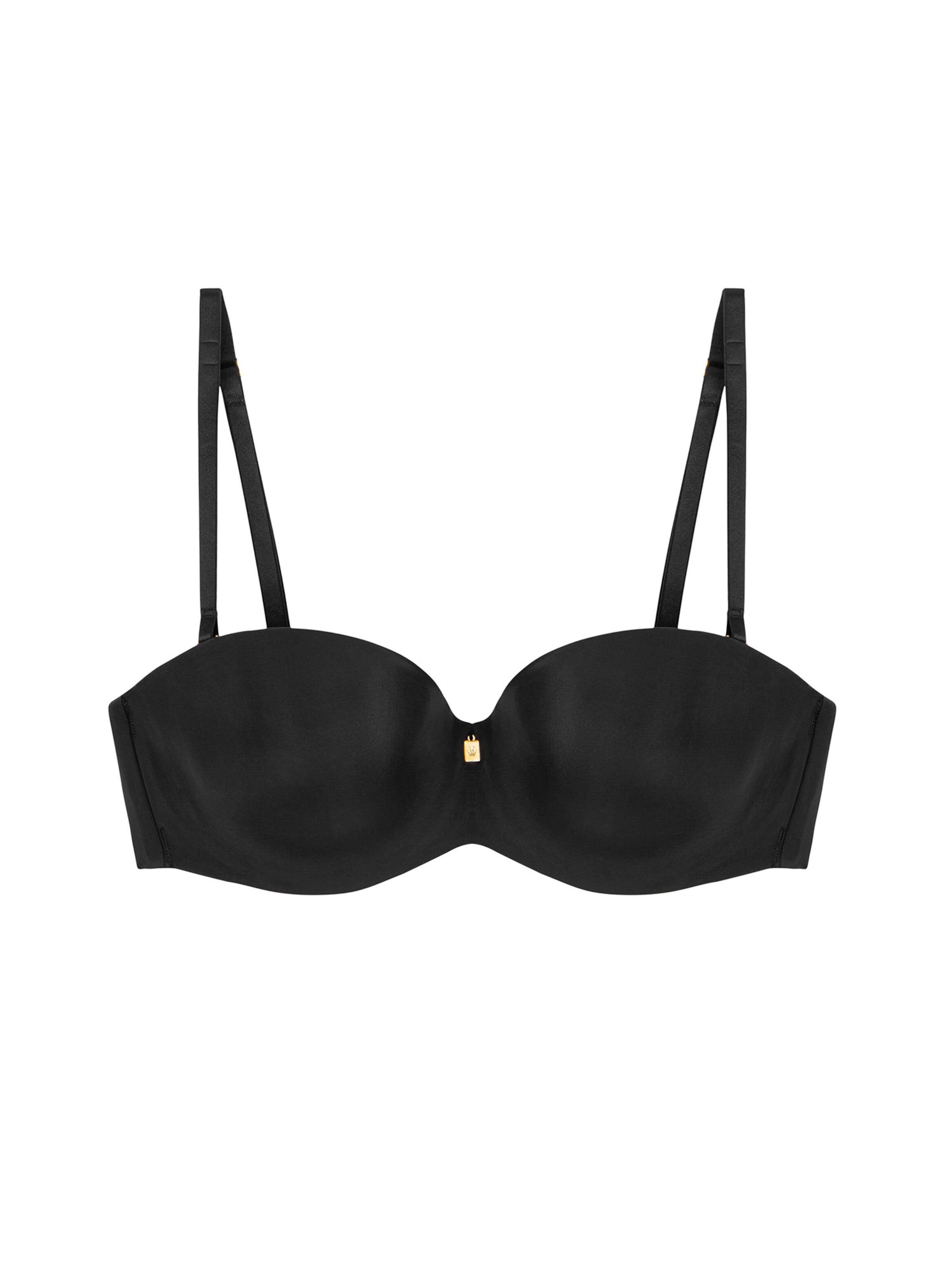 TRIUMPH T-Shirt Bügel-BH ' Body Make-Up Essentials ' in Schwarz: Vorderseite