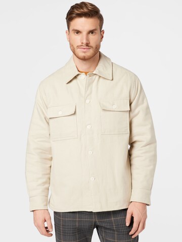 Veste mi-saison 'Chris' WEEKDAY en beige : devant