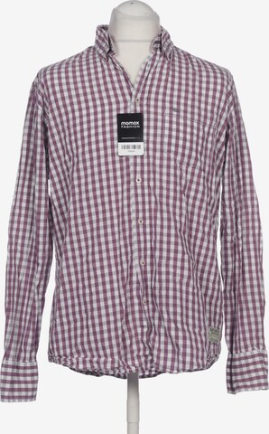 CAMEL ACTIVE Button Up Shirt in L in Purple: front