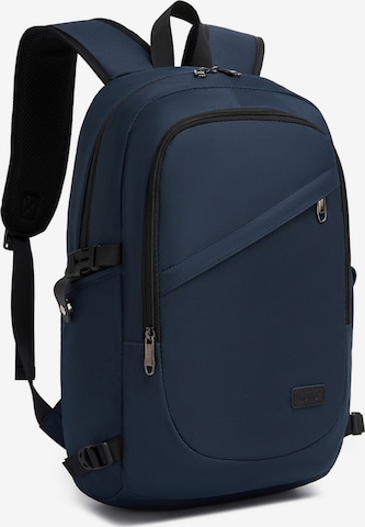 Kono Backpack in Blue: front