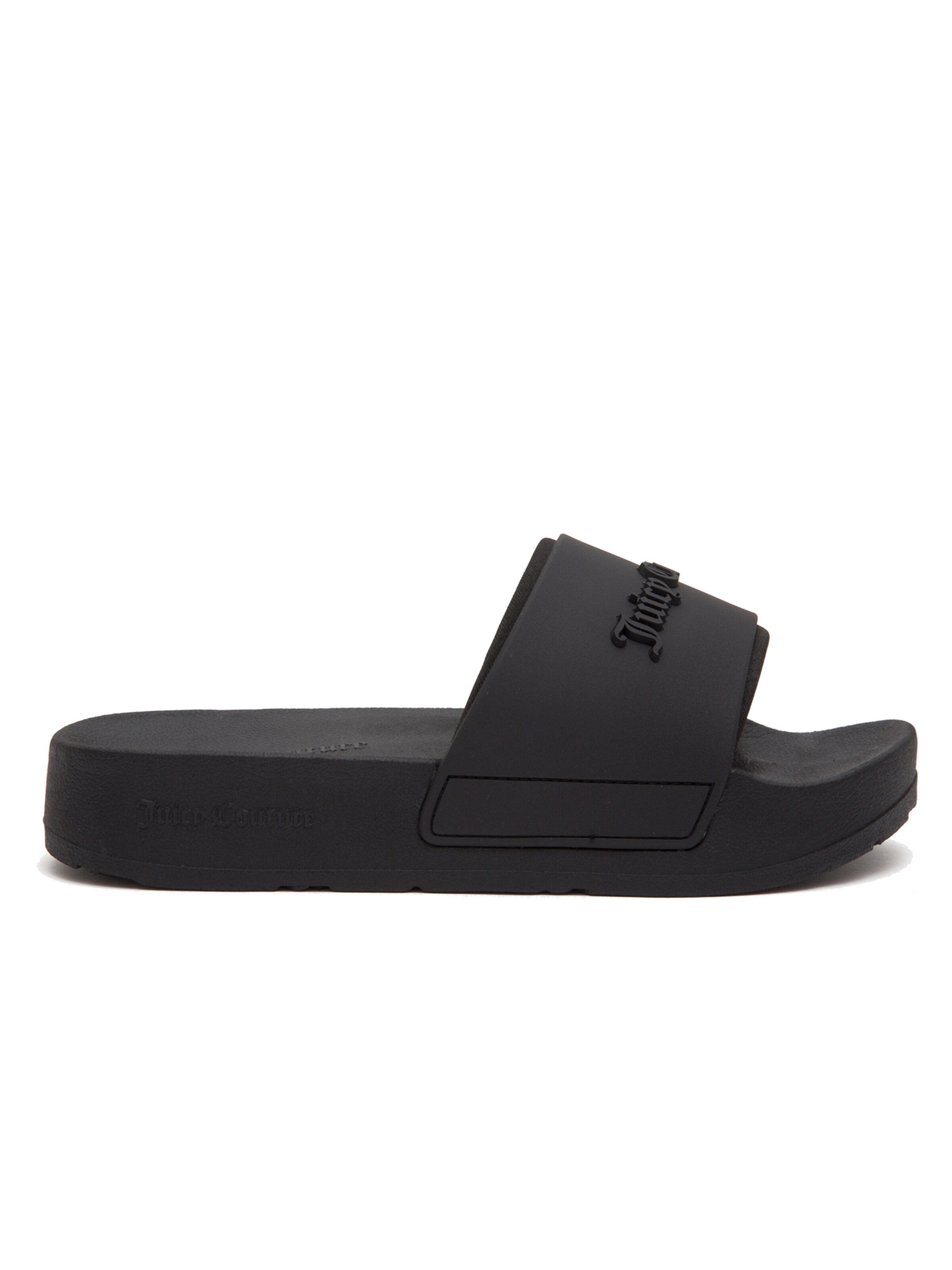 Slipper di Juicy Couture in nero: frontale