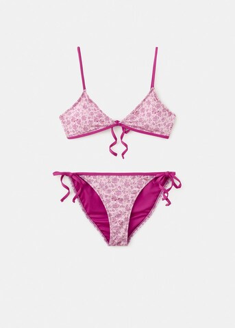 MANGO TEEN Triangle Bikini 'Kai' in Pink