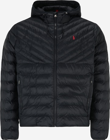 Veste mi-saison Polo Ralph Lauren Big & Tall en noir : devant