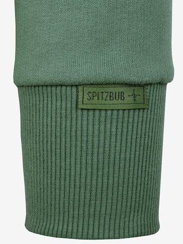 SPITZBUB Sweatshirt 'Street Unframed' in Green