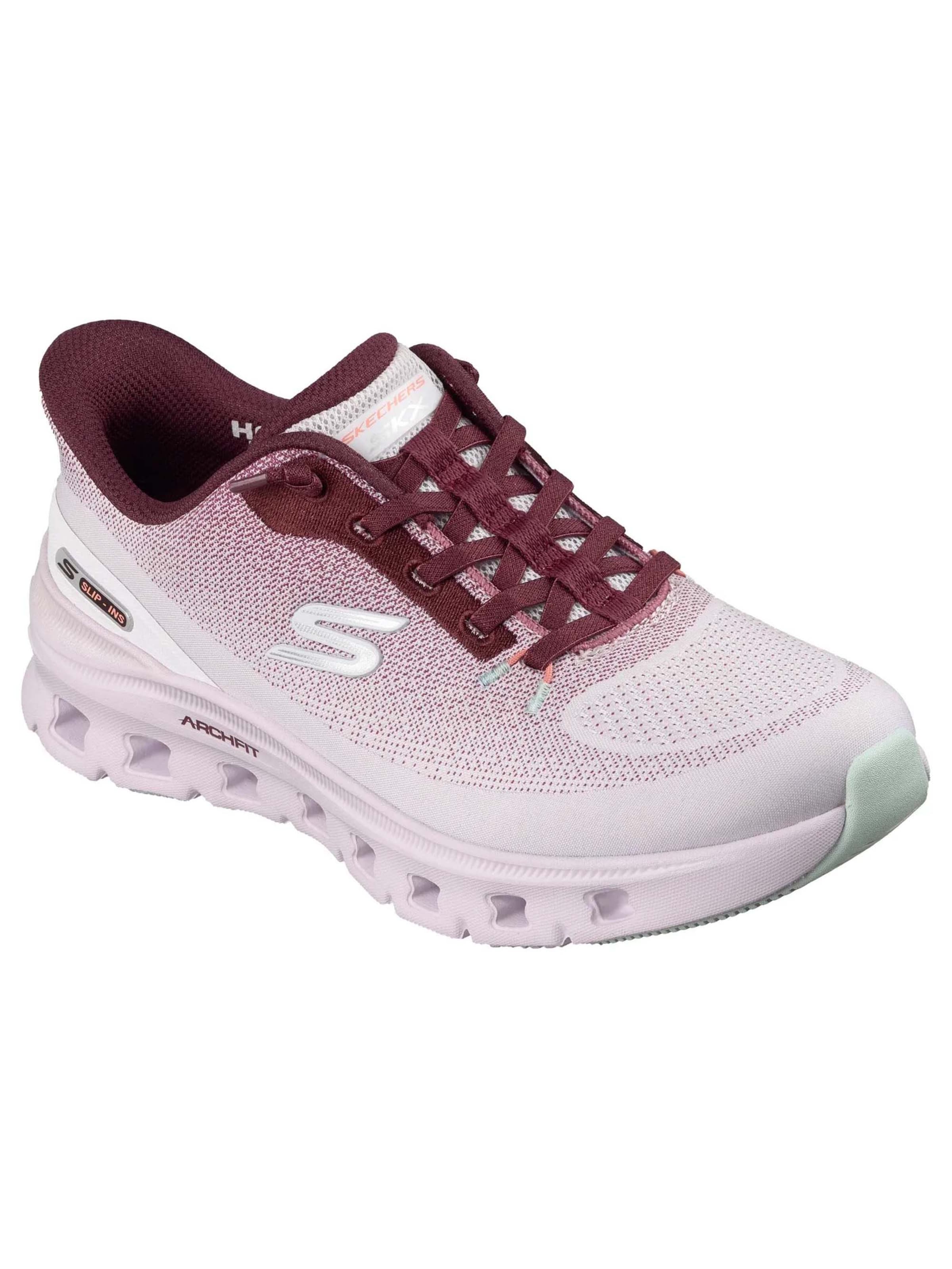 SKECHERS Sneakers laag 'Arch Fit Glide-Step Pro' in de kleur Lila / Wit, Productweergave