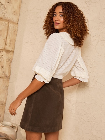 love & roses Nederdel i brun