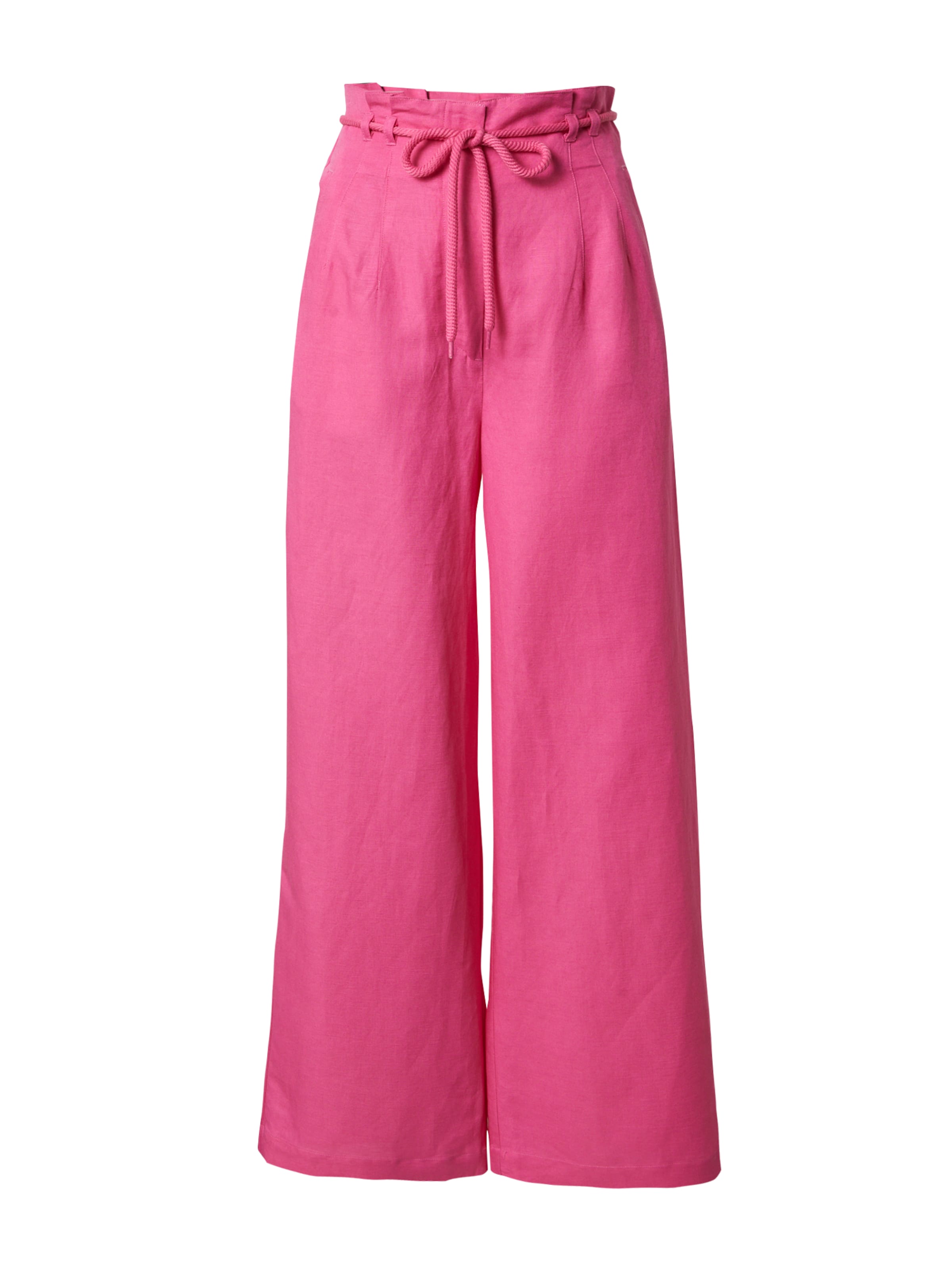 EDITED Wide leg Trousers &#x27;Marthe&#x27; in Pink: front