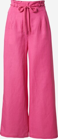 EDITED Wide leg Pants 'Marthe' in Pink: front