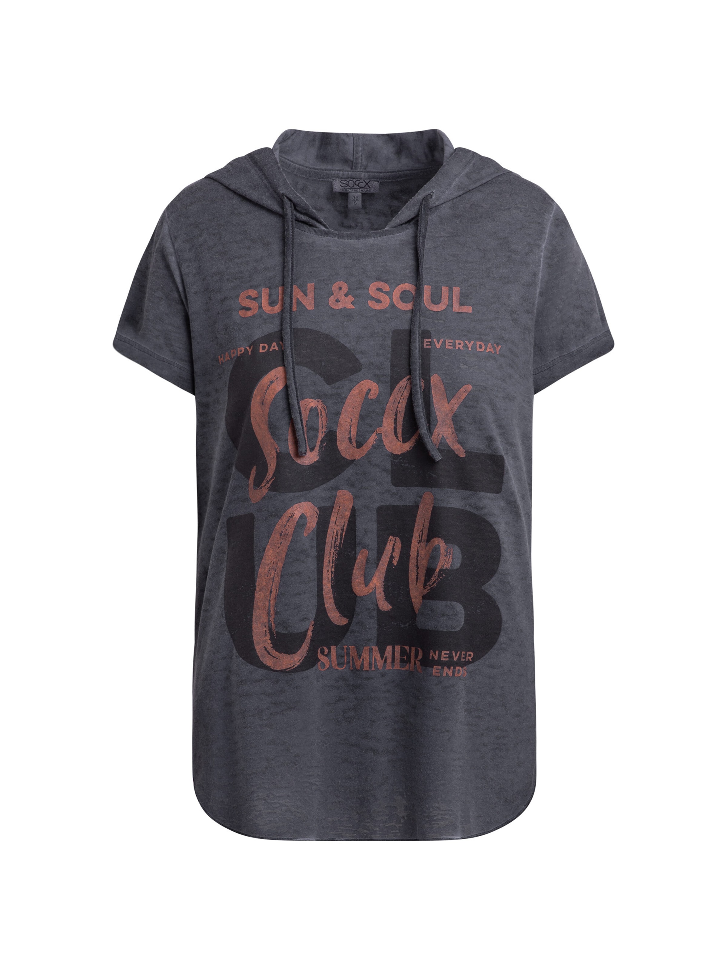 Soccx Shirt in Black: front