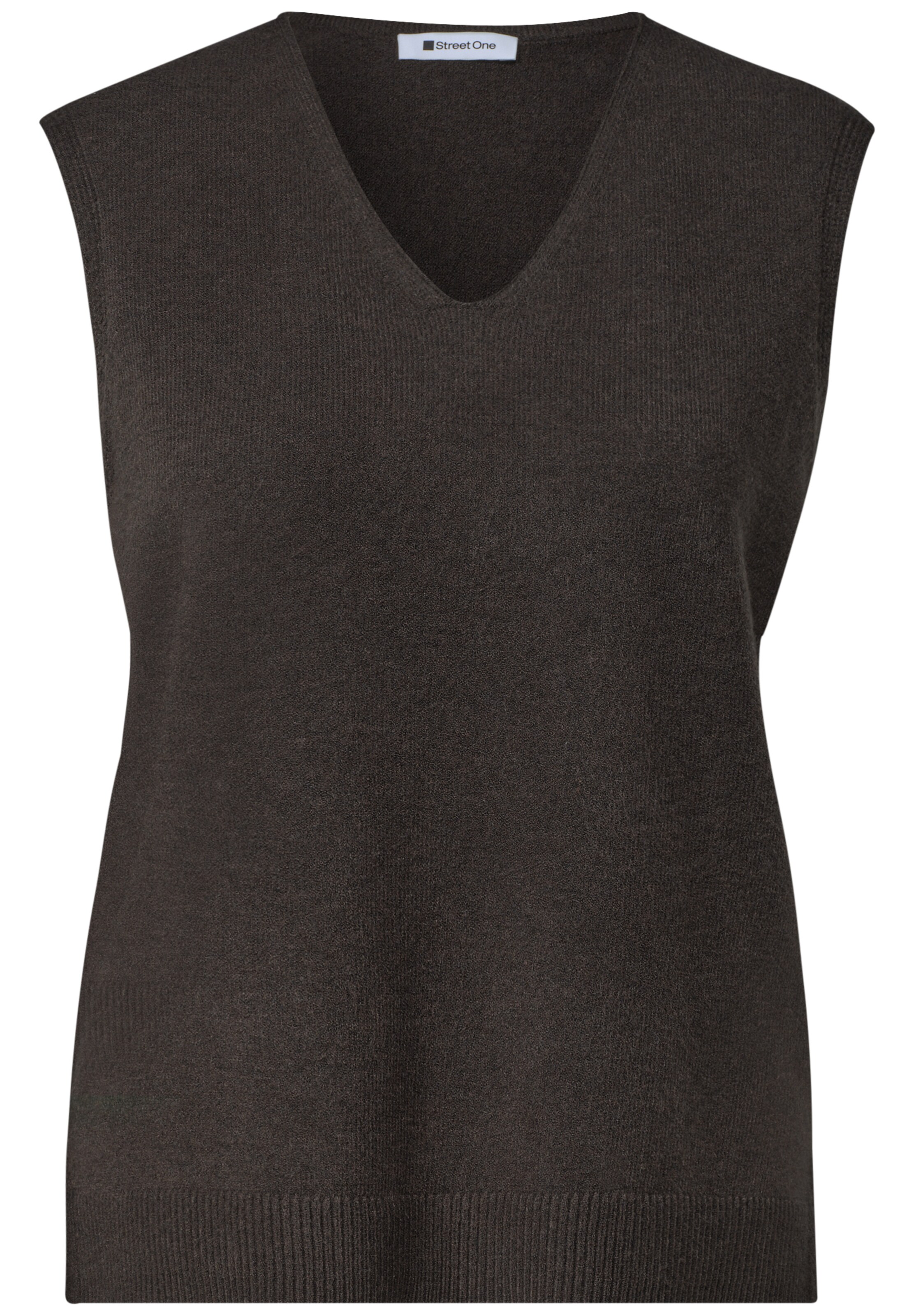 STREET ONE Pullover in Braun: Vorderseite