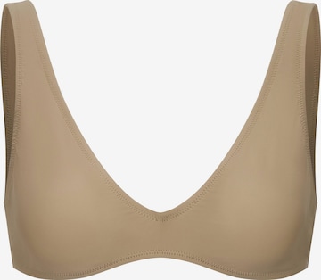 cfab (formerly creamy fabrics) Bikinitop 'Bikini Top' in Beige: Vorderseite