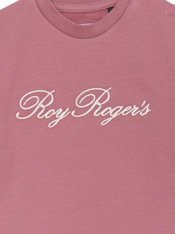 Roy Rogers Sweatshirt 'Fancy Cursive F' in Pink