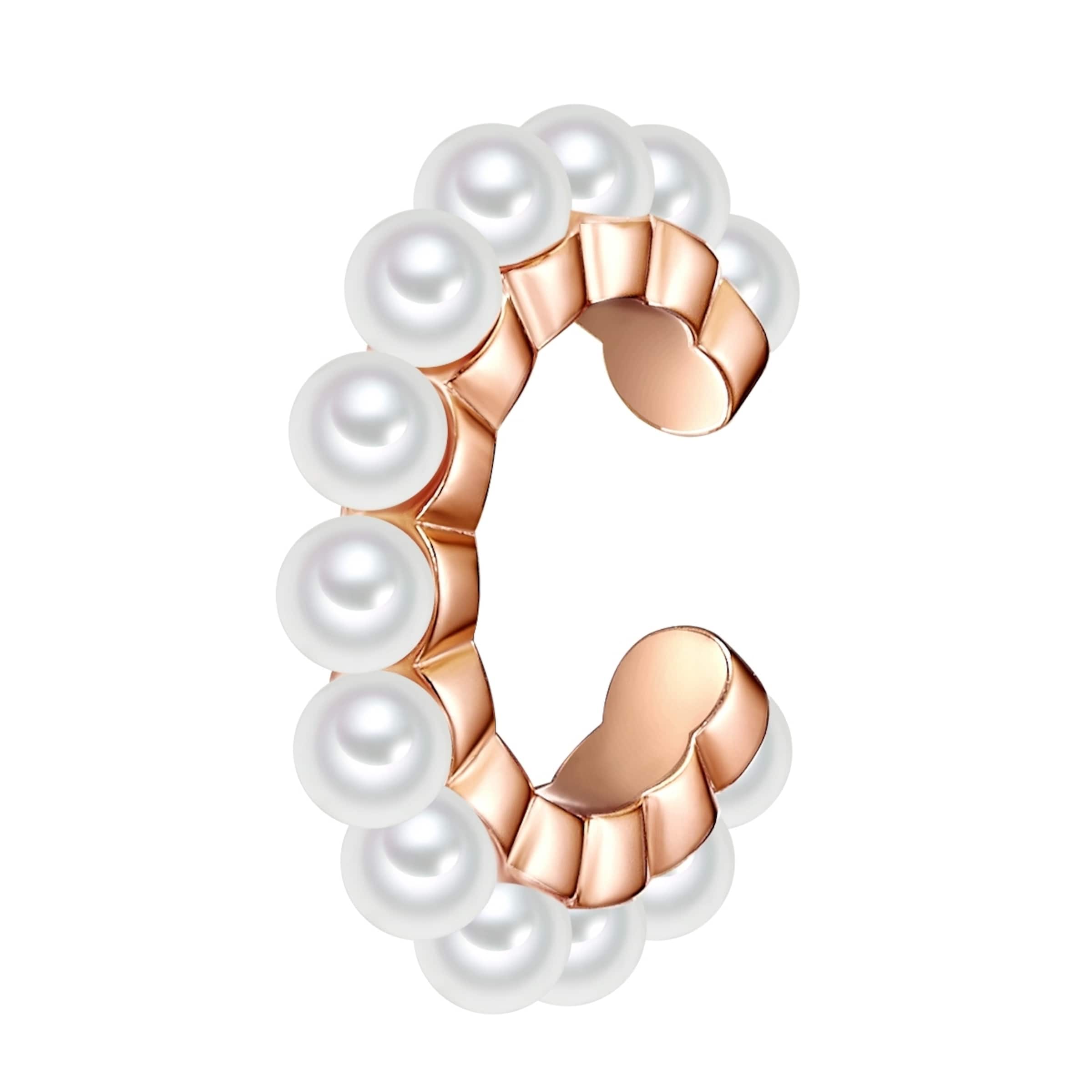 Boucles d'oreilles Glanzstücke München en or : devant